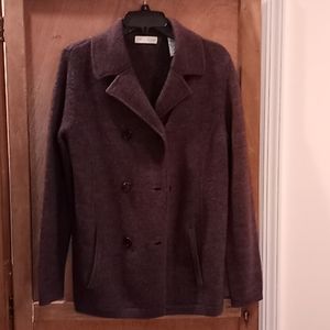 Lord & Taylor 100% wool jacket size XS in gray